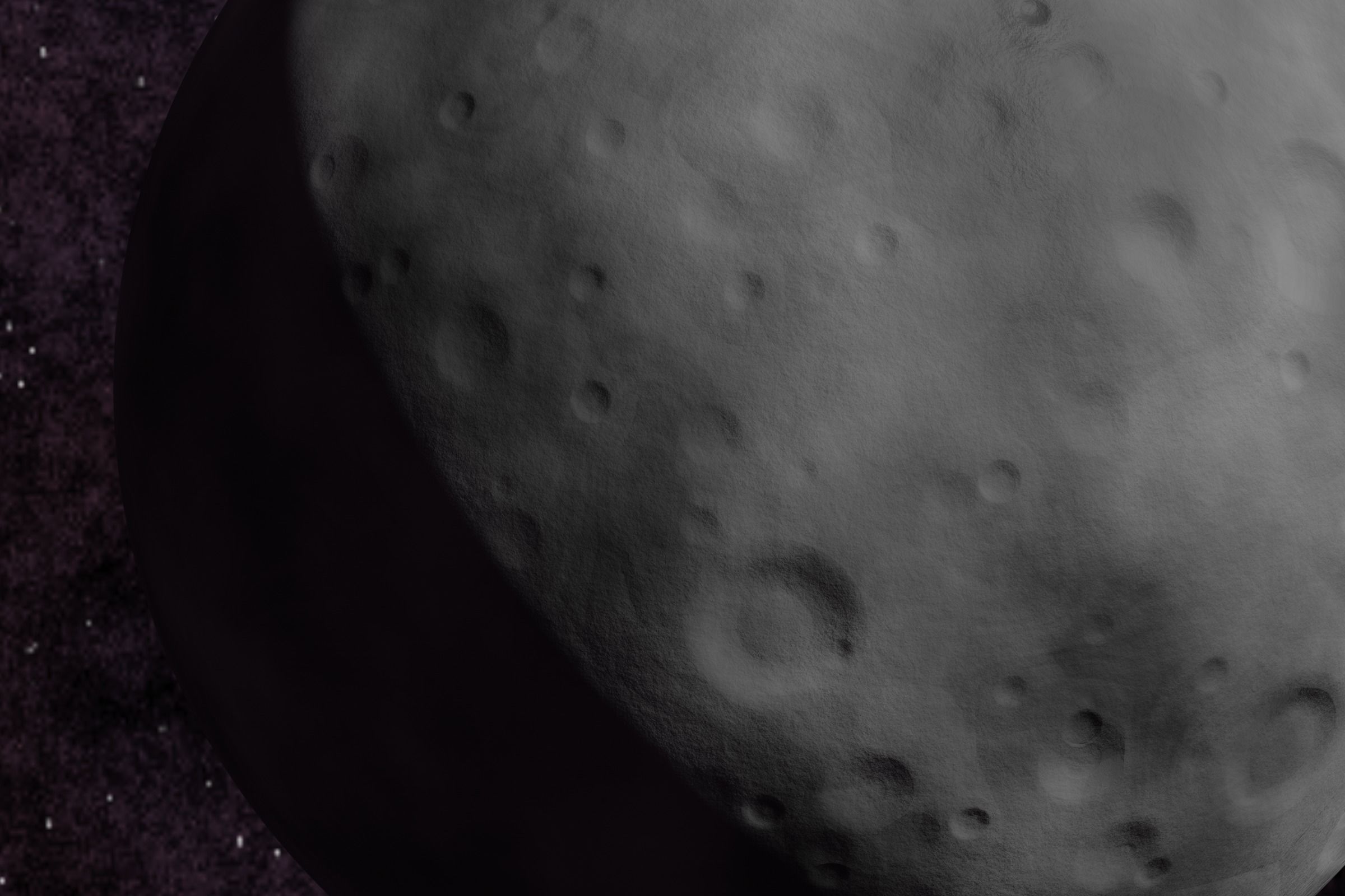 rocky planet 003-alfa Low-poly 3D model_3