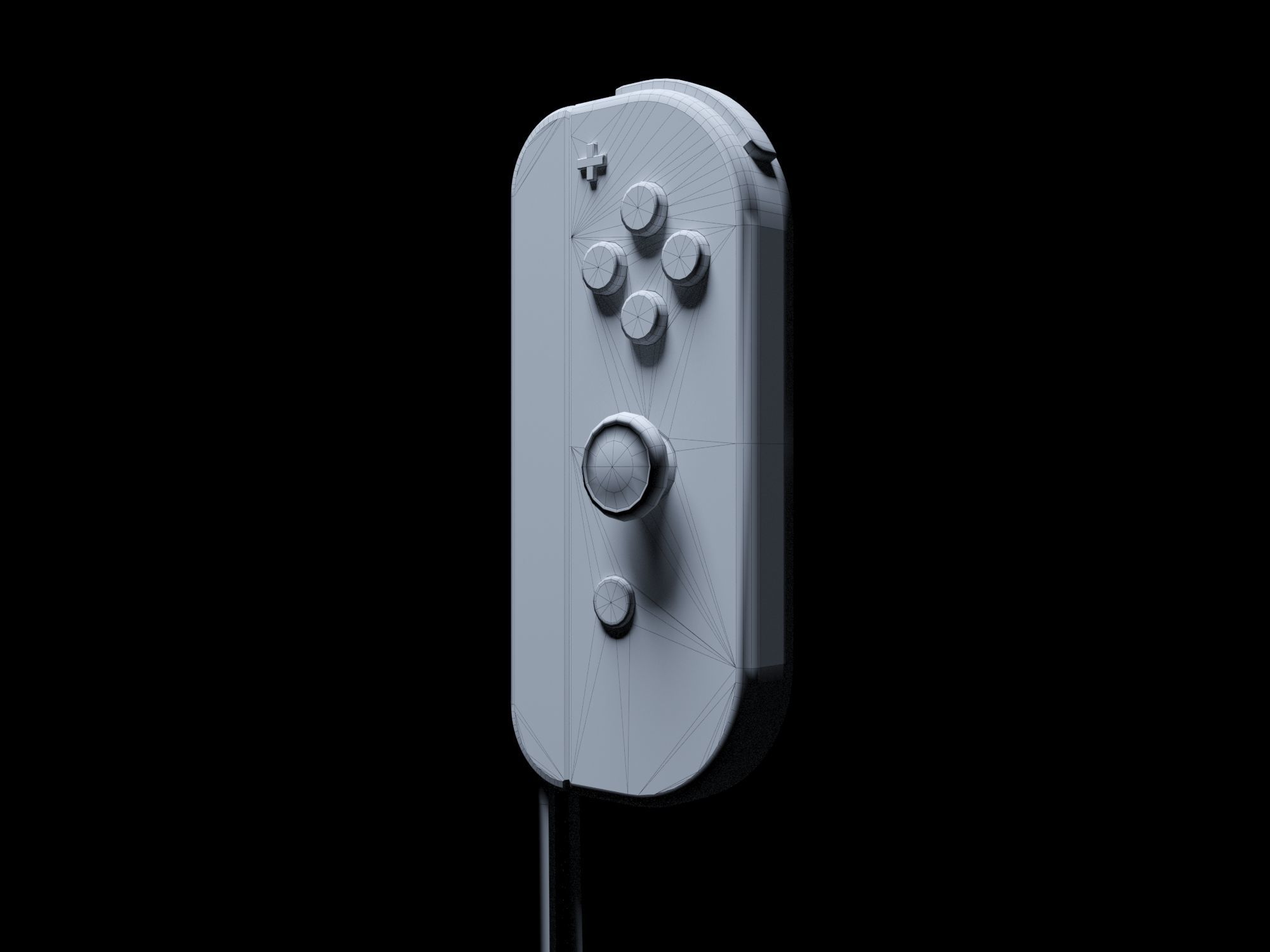 nintendo switch Low-poly 3D model_10