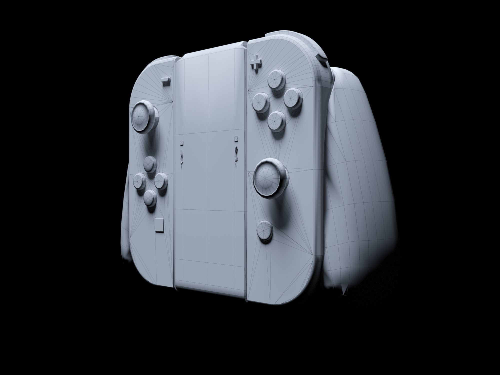 nintendo switch Low-poly 3D model_6