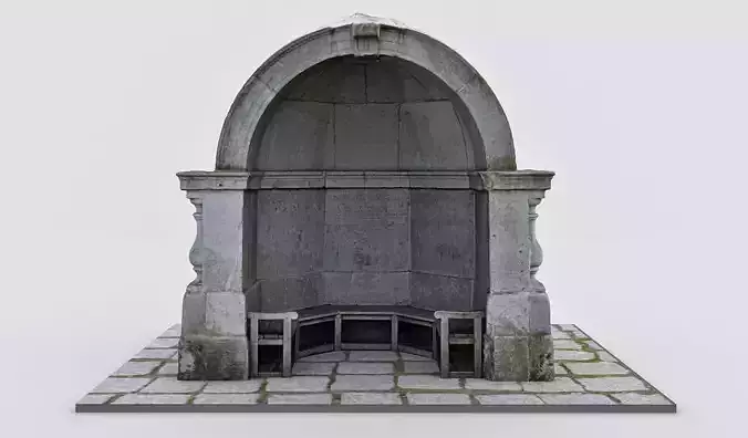 London bridge alcove 3D model