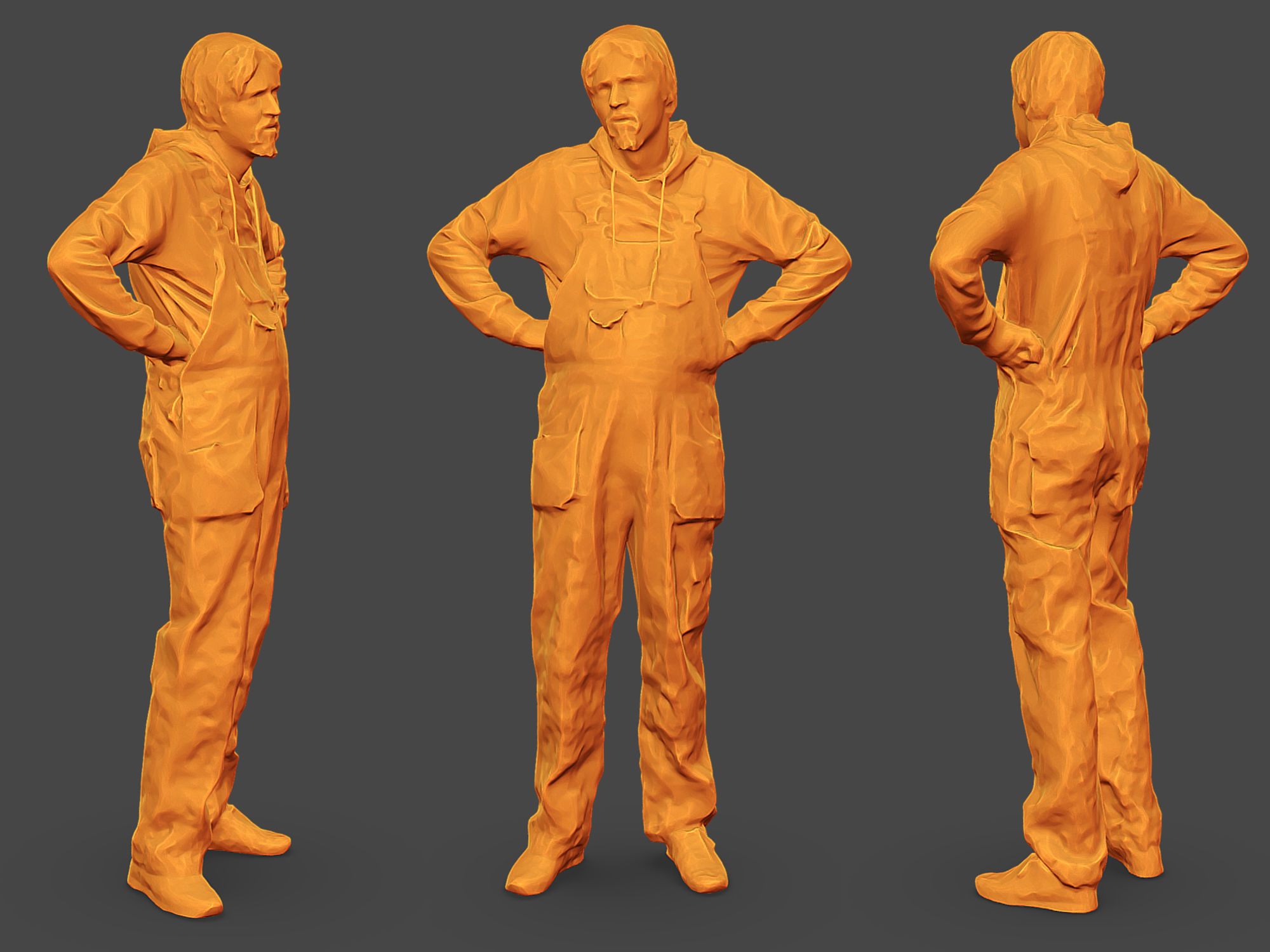 Stylized Car Mechanics Characters 3D Model Collection_27