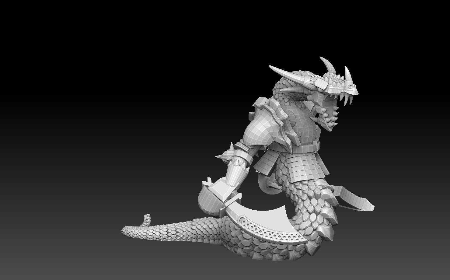 Snakemen Megapack 3D print model_16