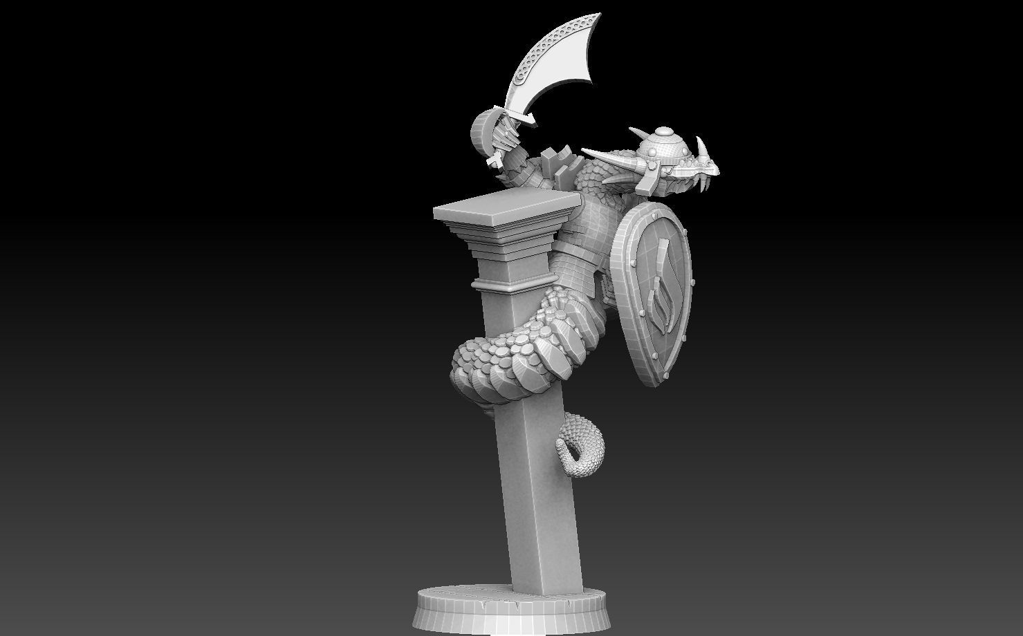 Snakemen Megapack 3D print model_24