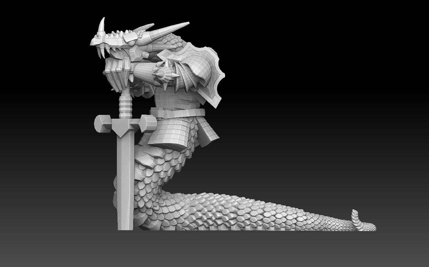 Snakemen Megapack 3D print model_6