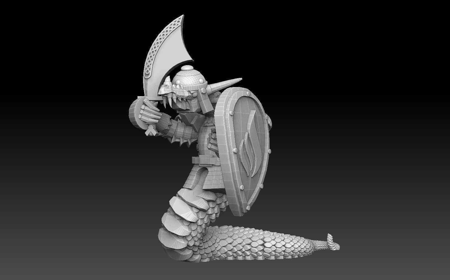Snakemen Megapack 3D print model_29
