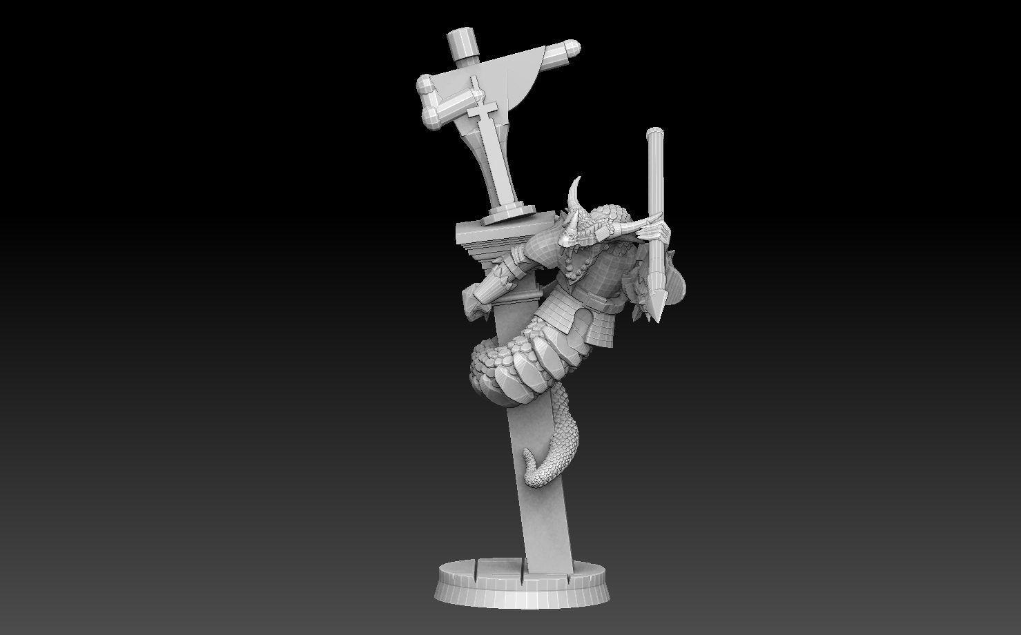 Snakemen Megapack 3D print model_19