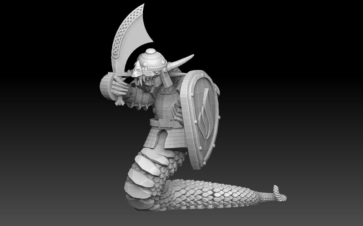 Snakemen Megapack 3D print model_11