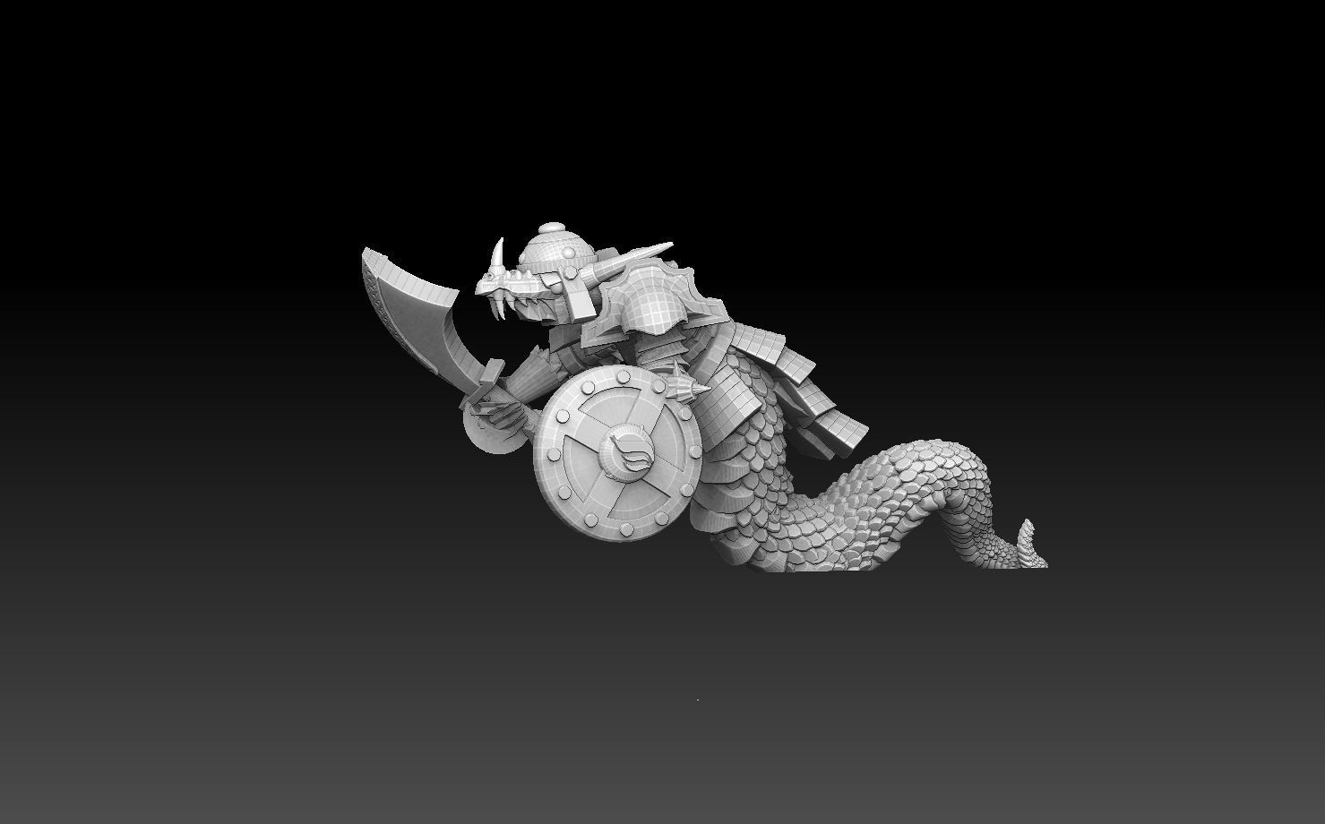 Snakemen Megapack 3D print model_12