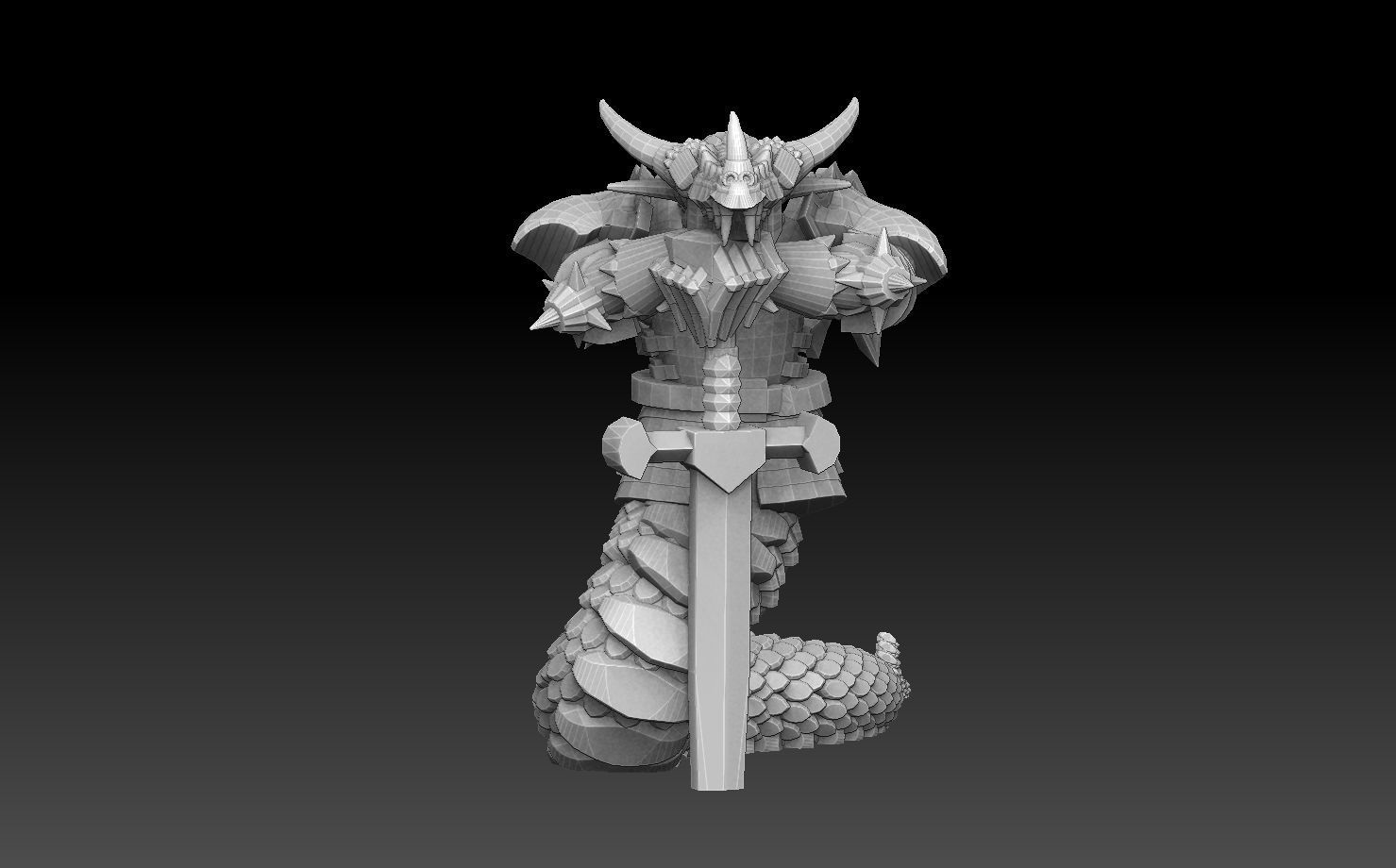 Snakemen Megapack 3D print model_18