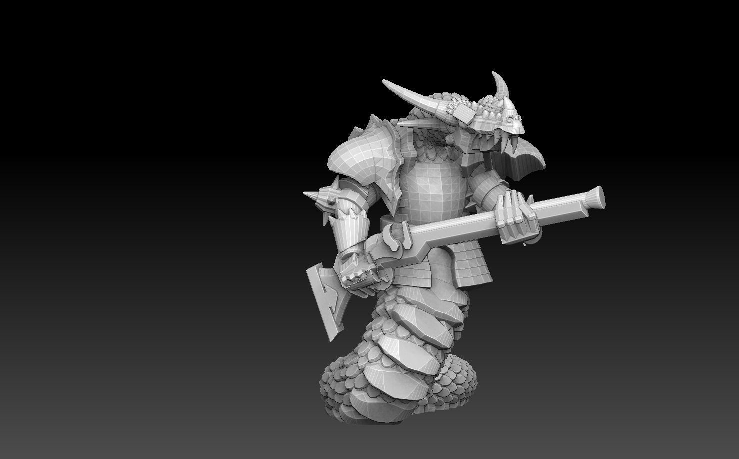 Snakemen Megapack 3D print model_10