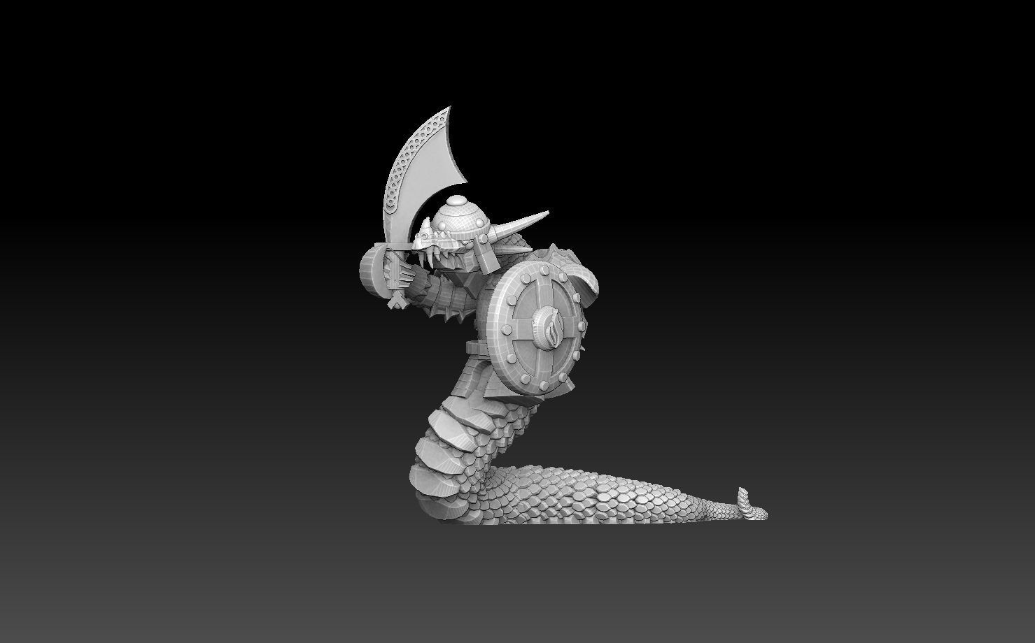 Snakemen Megapack 3D print model_31