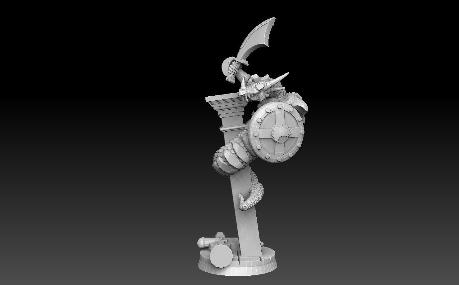 Snakemen Megapack 3D print model_8