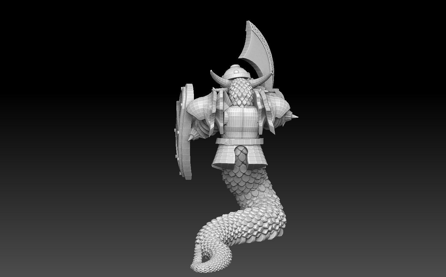Snakemen Megapack 3D print model_23