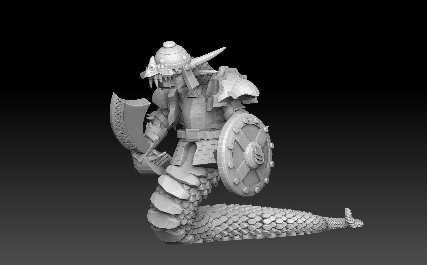 Snakemen Megapack 3D print model_33