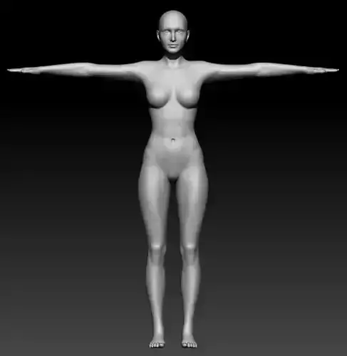 Woman ZB 2 3D model