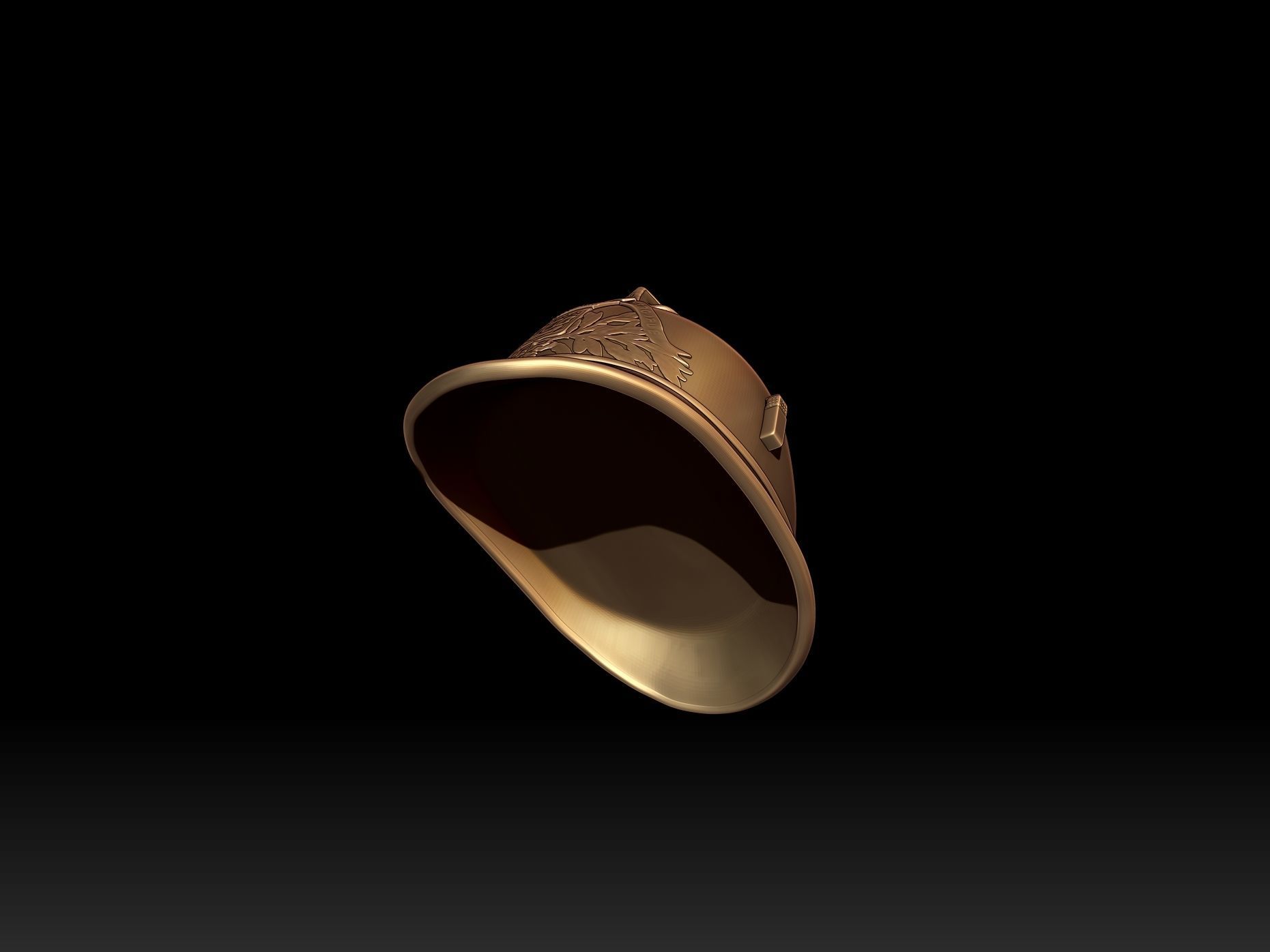 Firefighter helmet fluctuat nec mergitur  3D print model_1