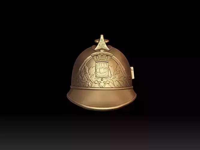 Firefighter helmet fluctuat nec mergitur  3D print model