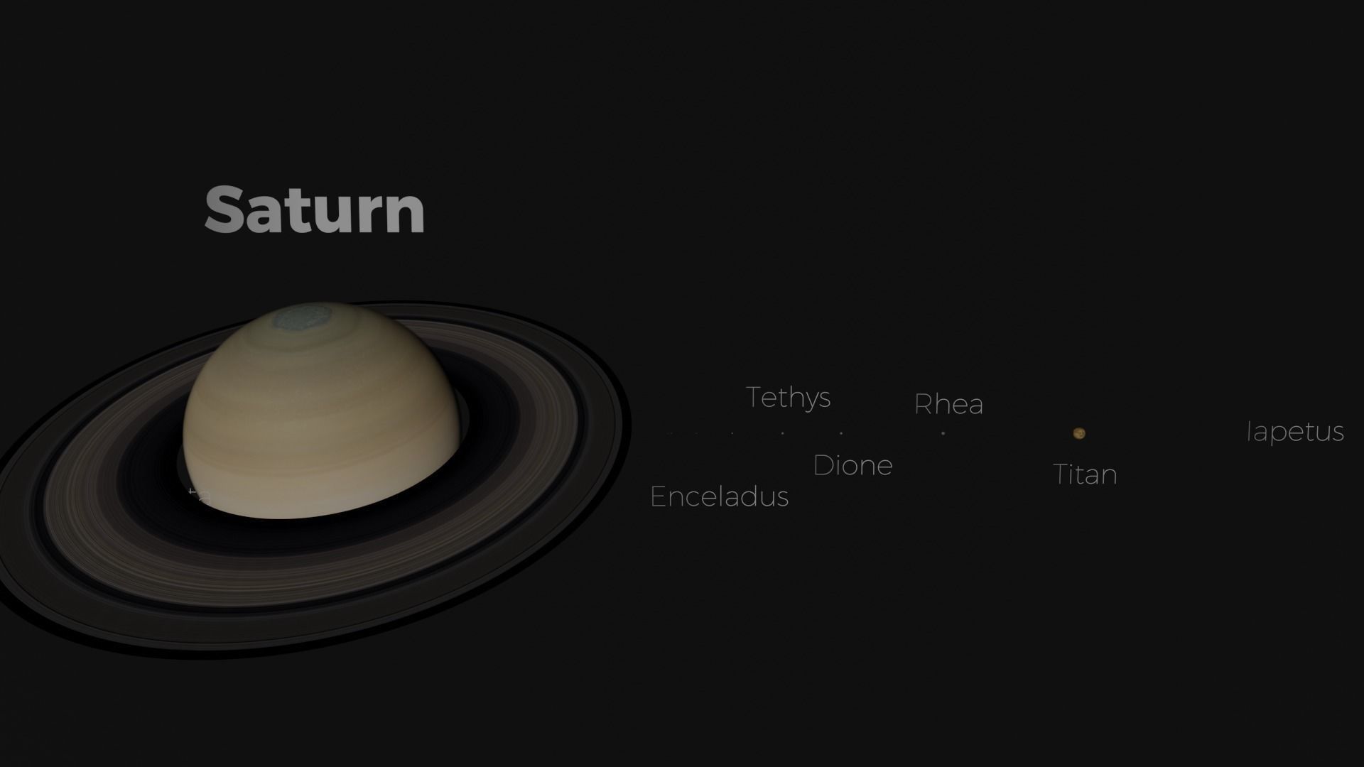 Solar system model 3D model_48