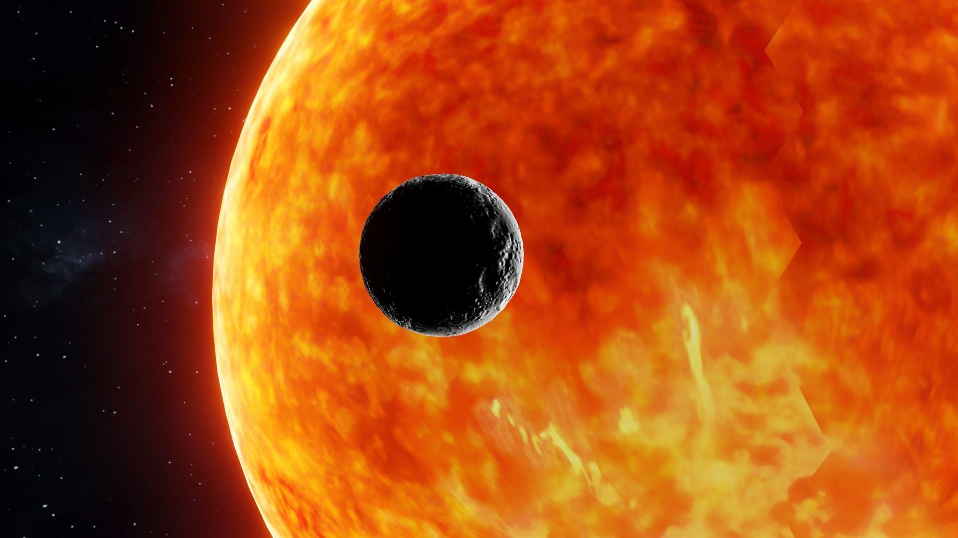 Solar system model 3D model_5