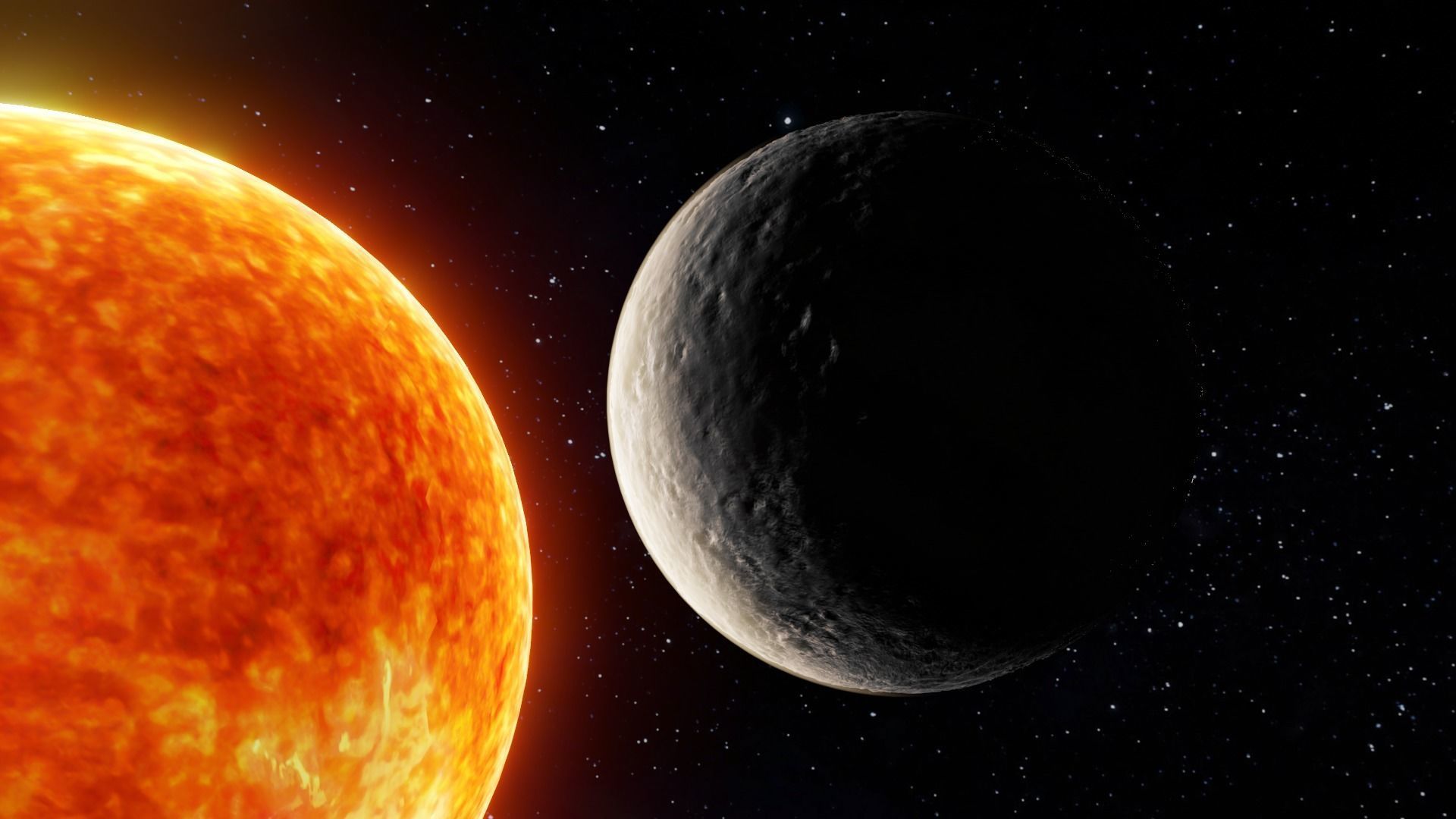 Solar system model 3D model_8