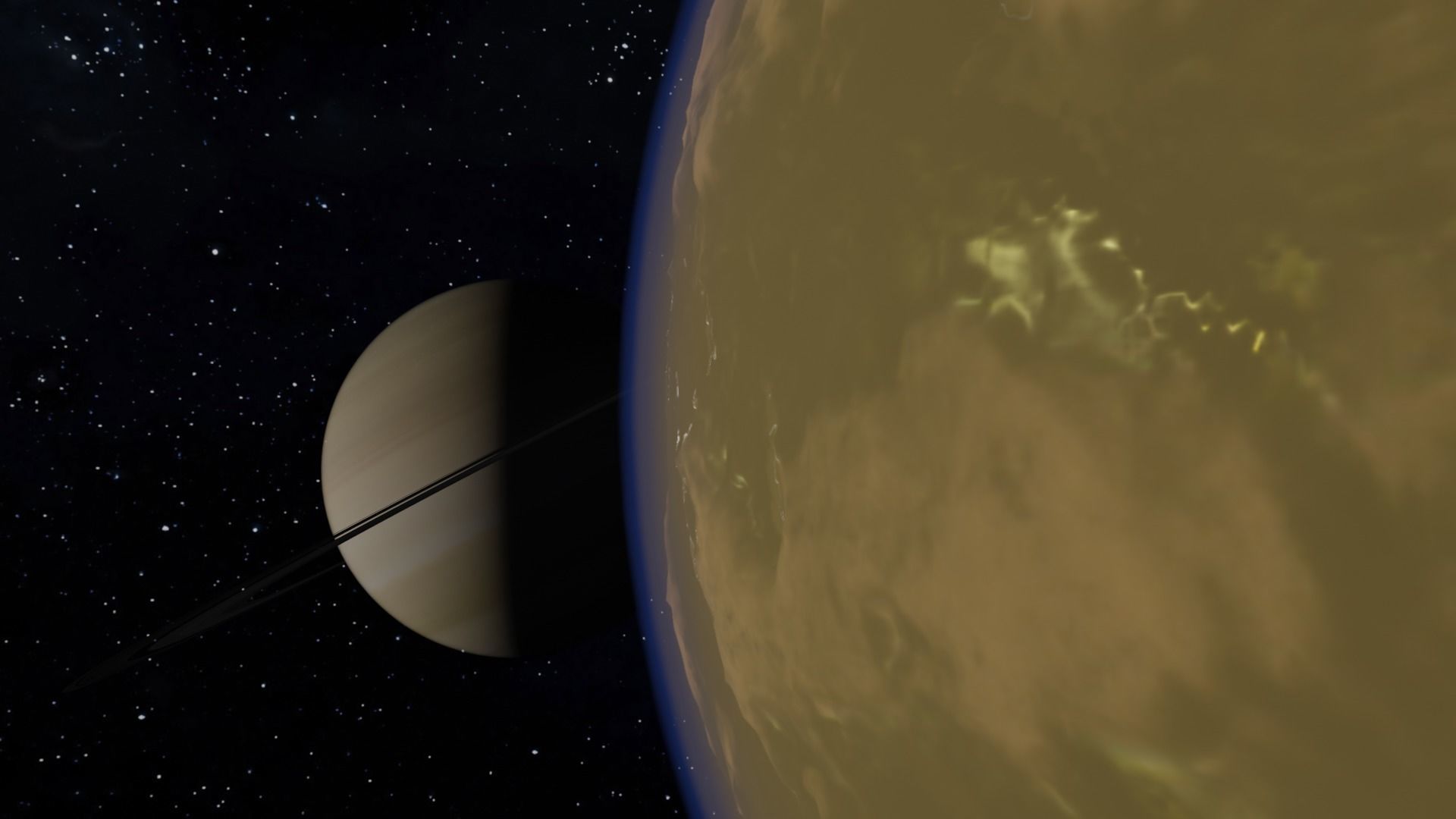 Solar system model 3D model_29