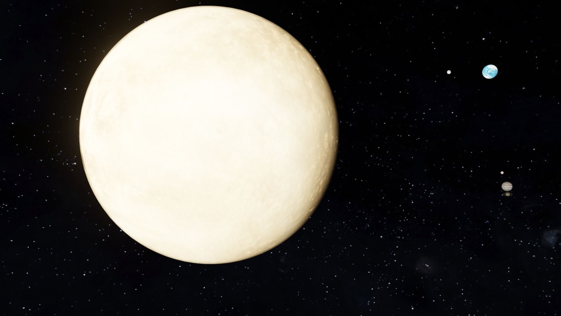 Solar system model 3D model_6