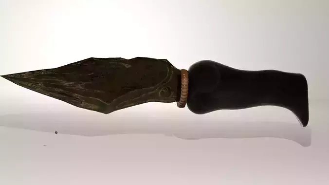 stone knife 3D model