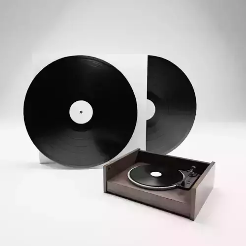 Vinyl Record  3D model