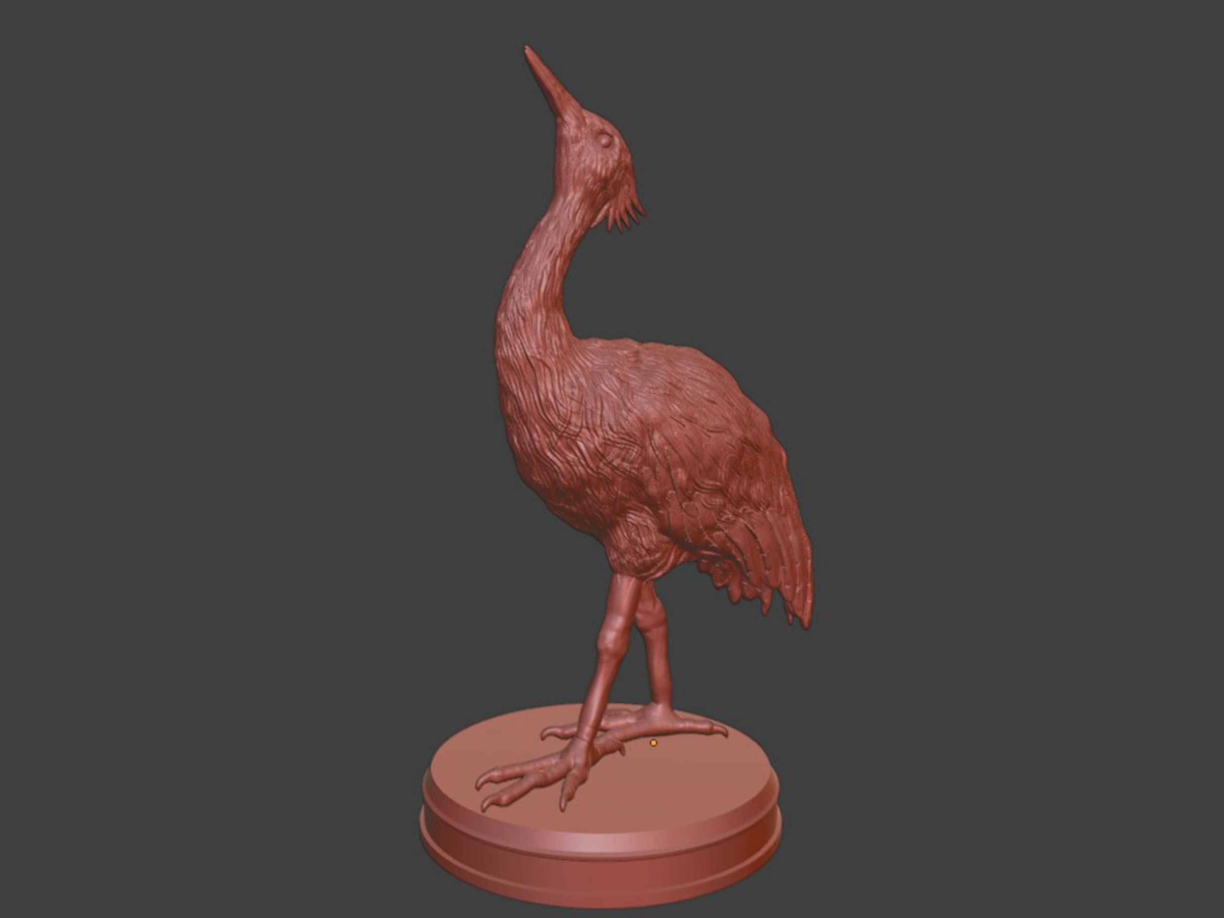 Crane Bird Toy 3D print model_8