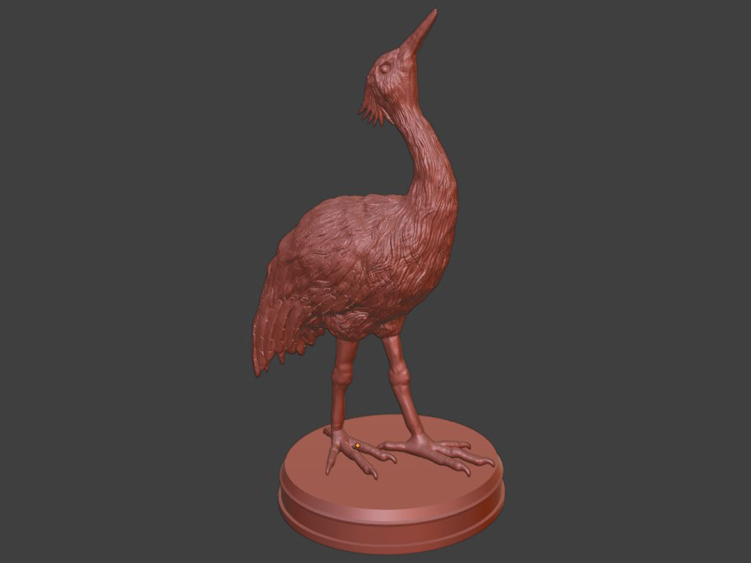 Crane Bird Toy 3D print model_7