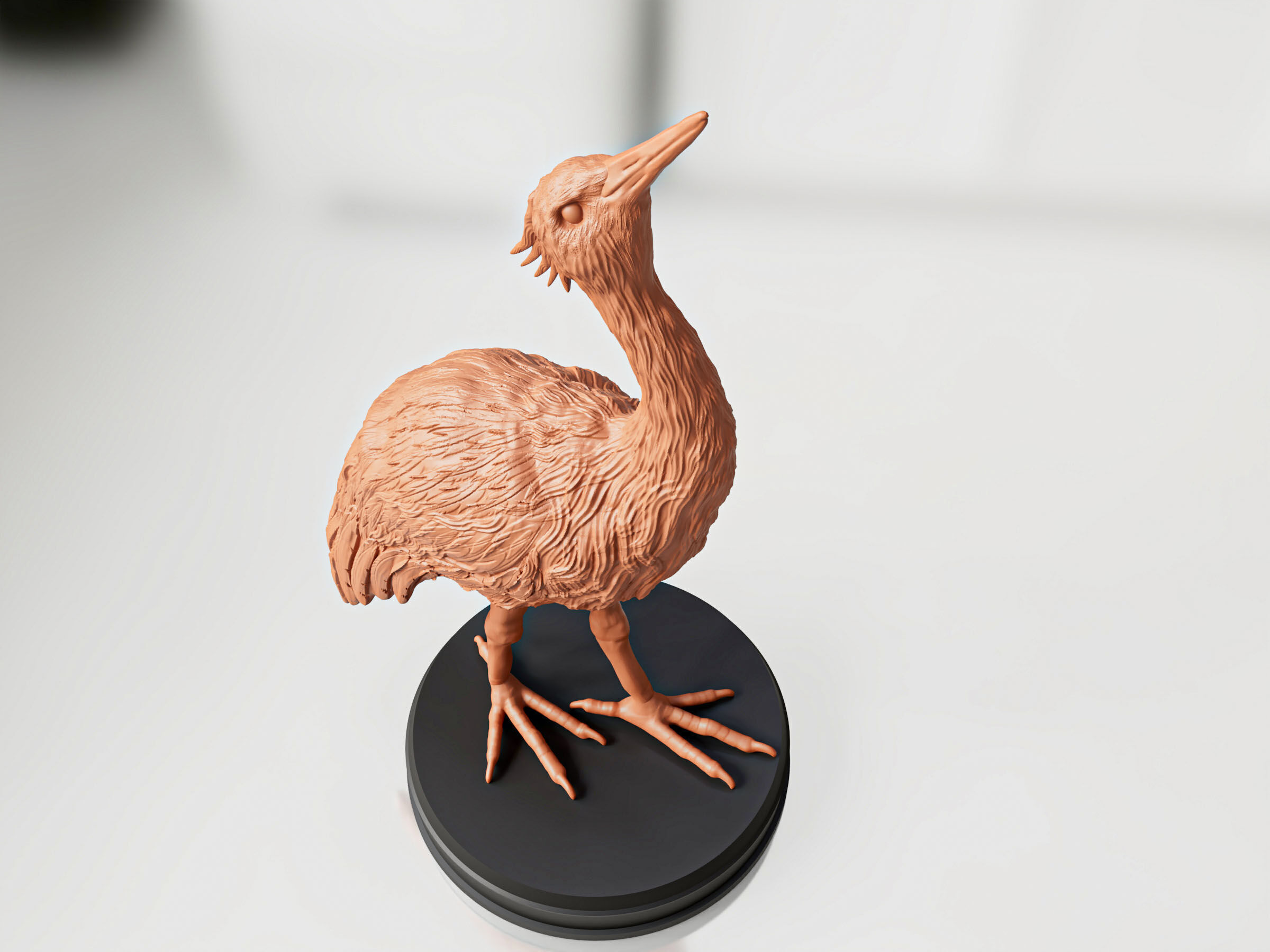 Crane Bird Toy 3D print model_5