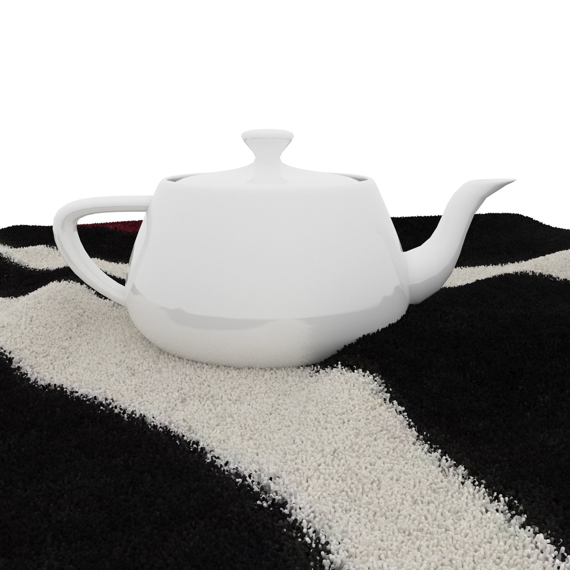 Rugs No 77 Low-poly 3D model_9