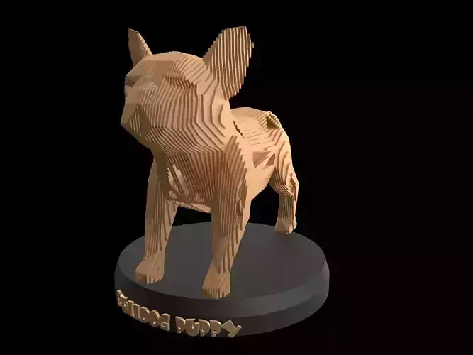 Parametric V Bulldog Puppy