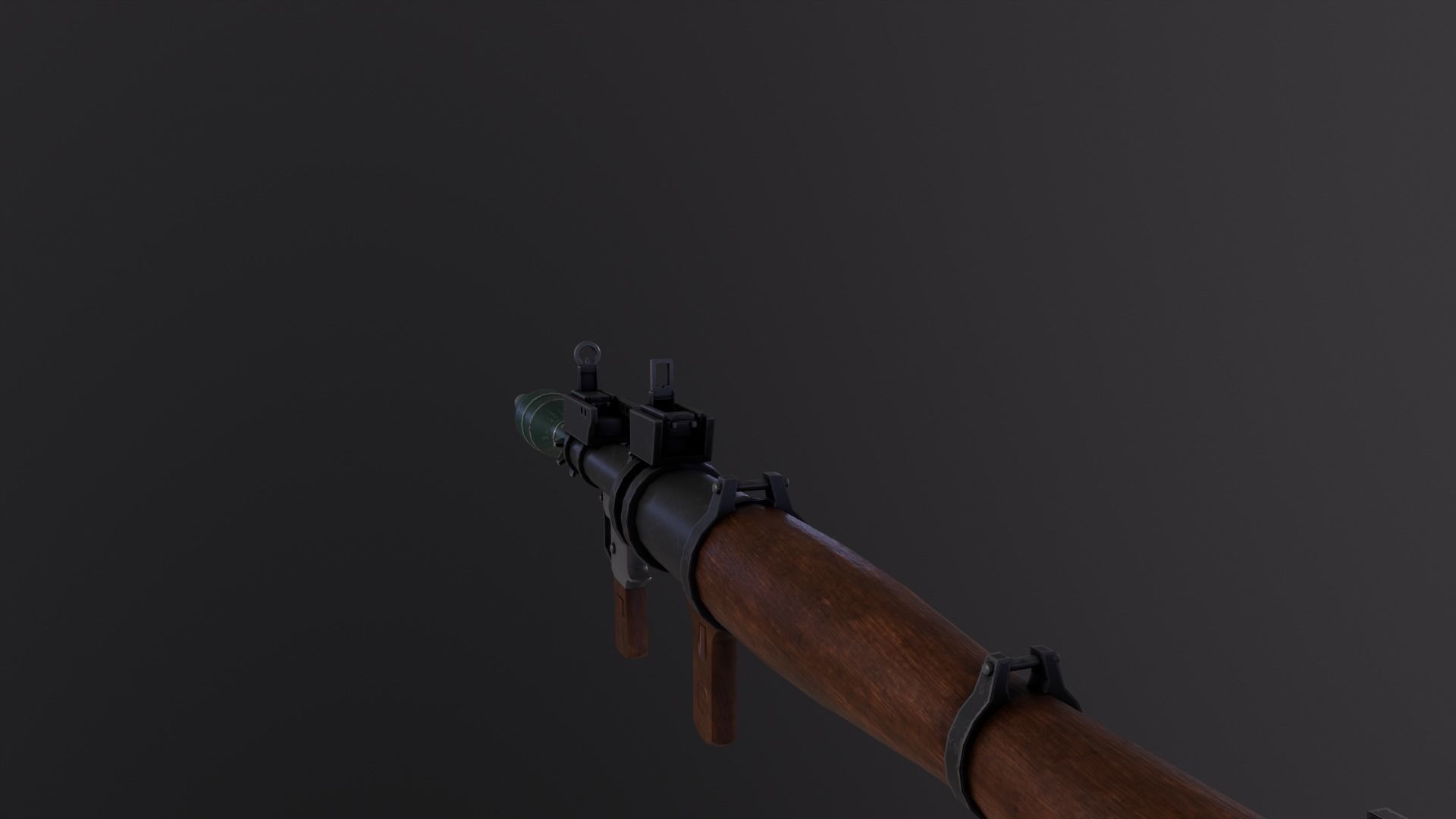RPG7 GUN Low-poly 3D model_5