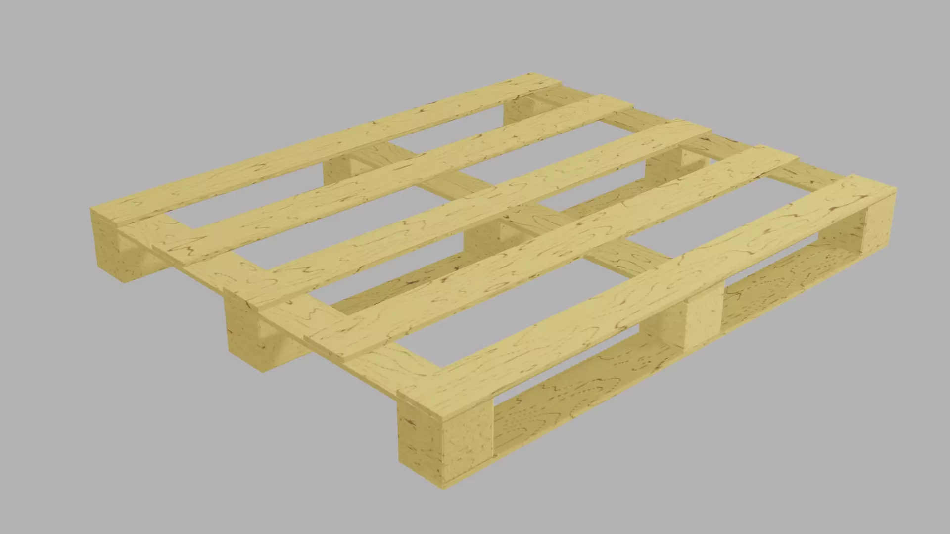wooden pallet Free 3D model