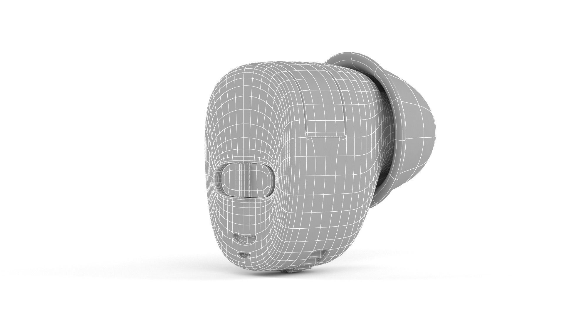 Mini Hearing Aid 3D model_9
