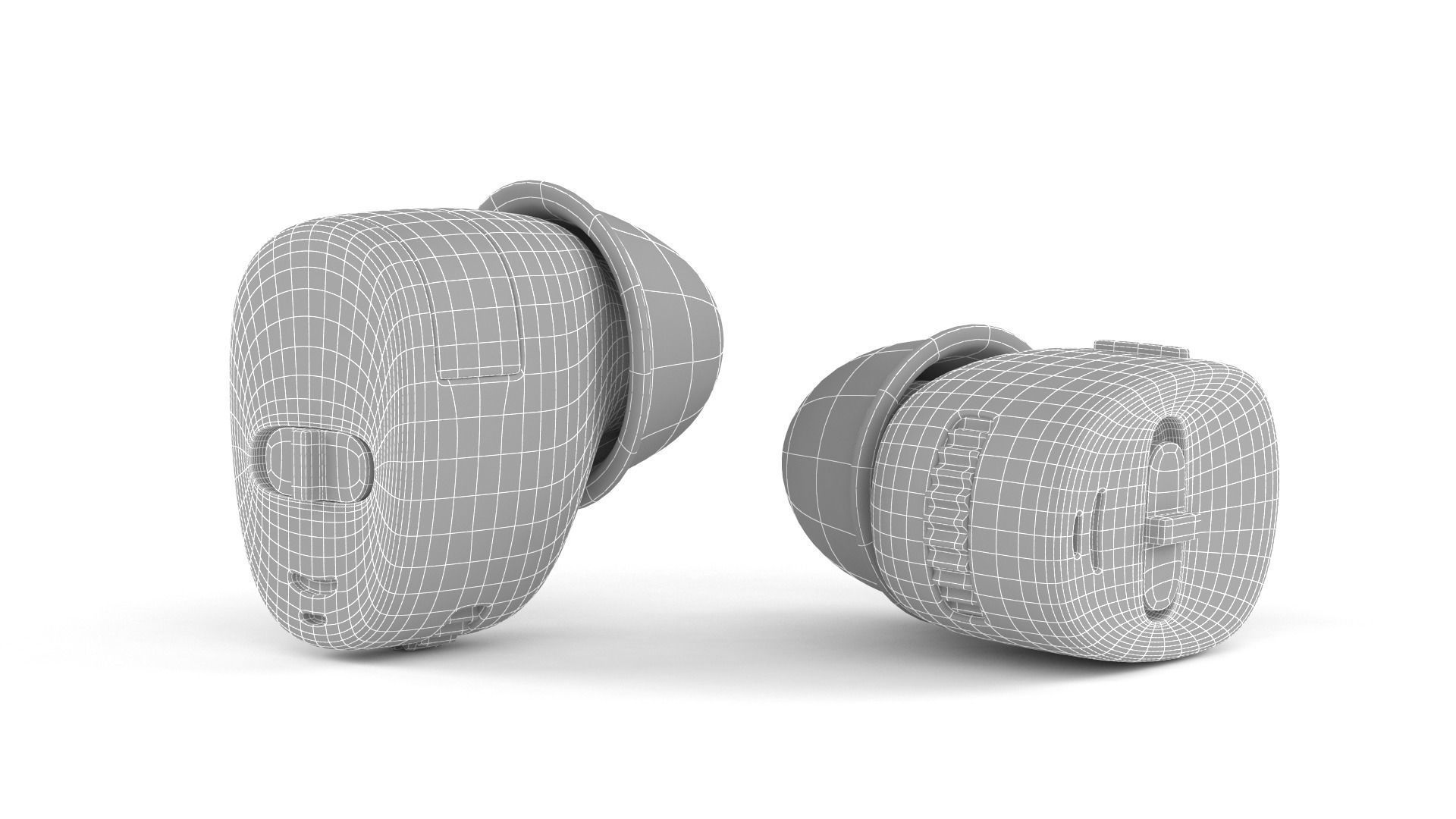 Mini Hearing Aid 3D model_6