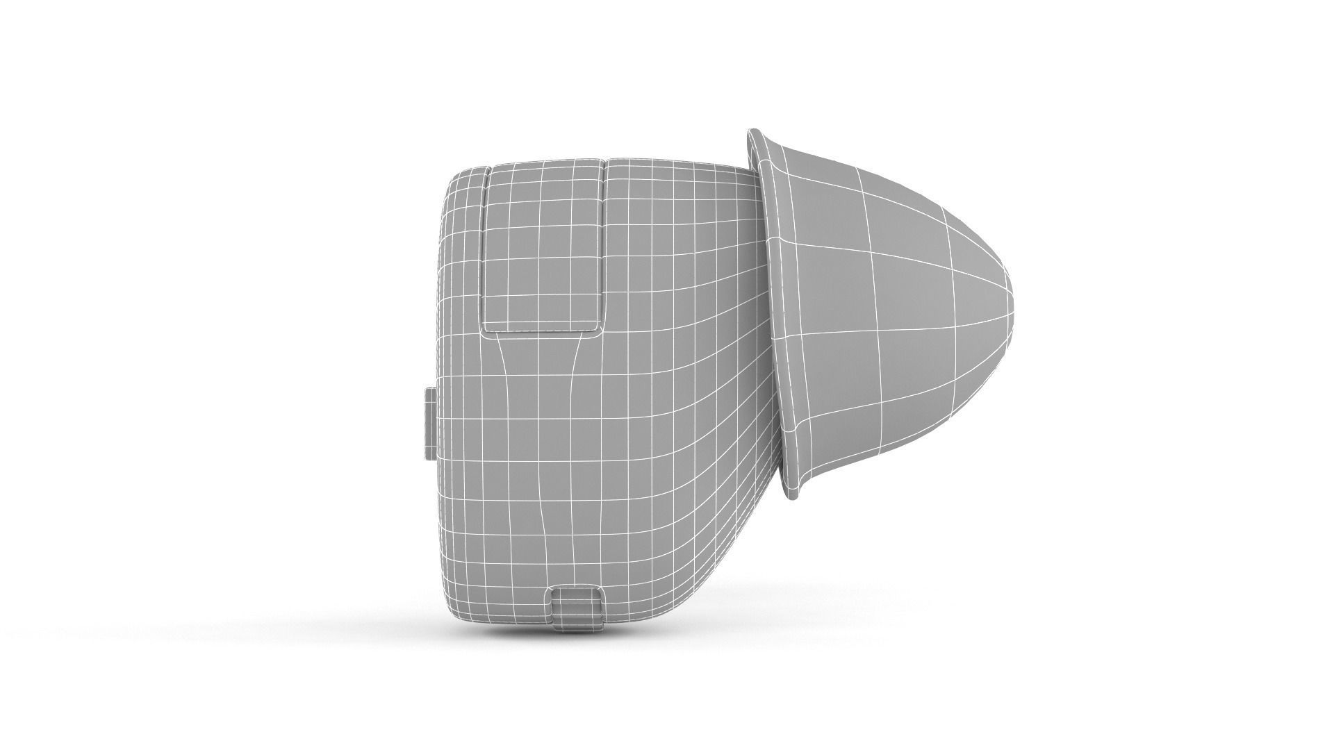 Mini Hearing Aid 3D model_7