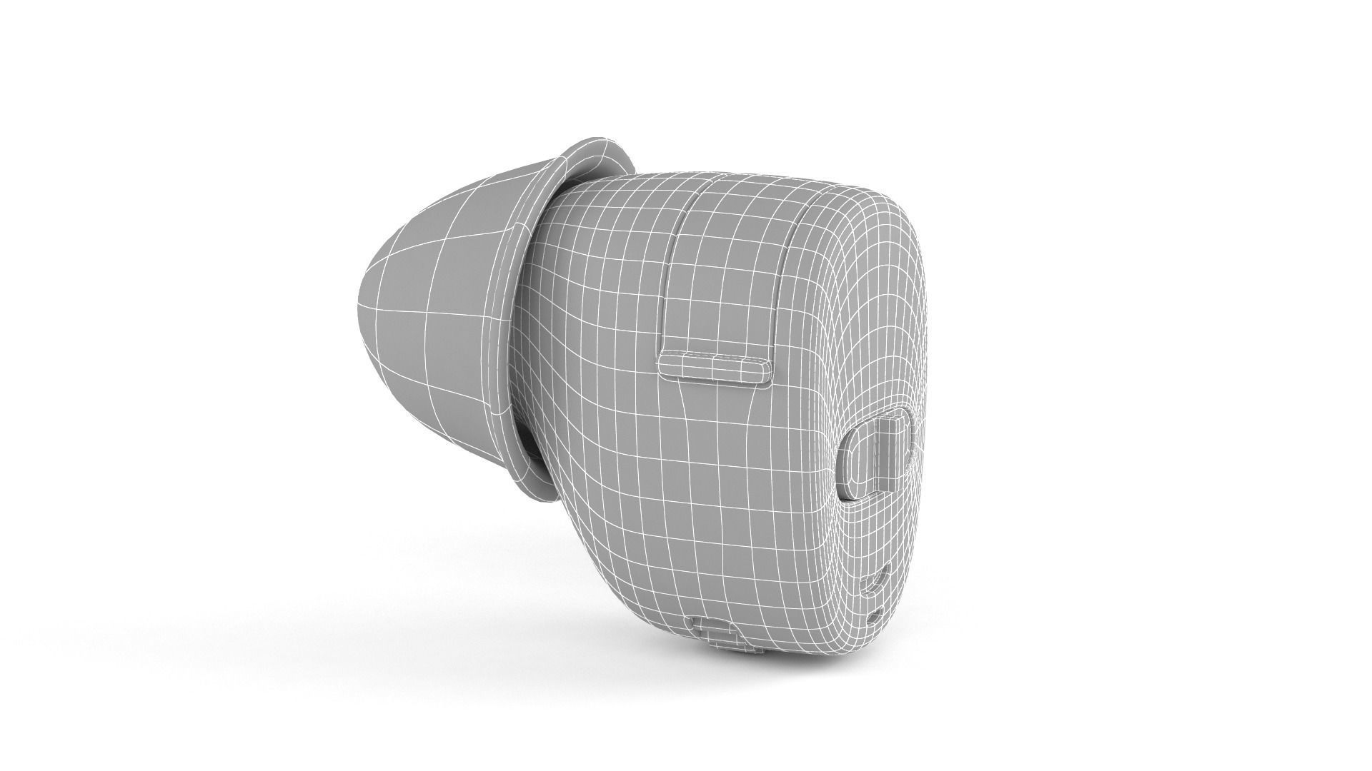 Mini Hearing Aid 3D model_8