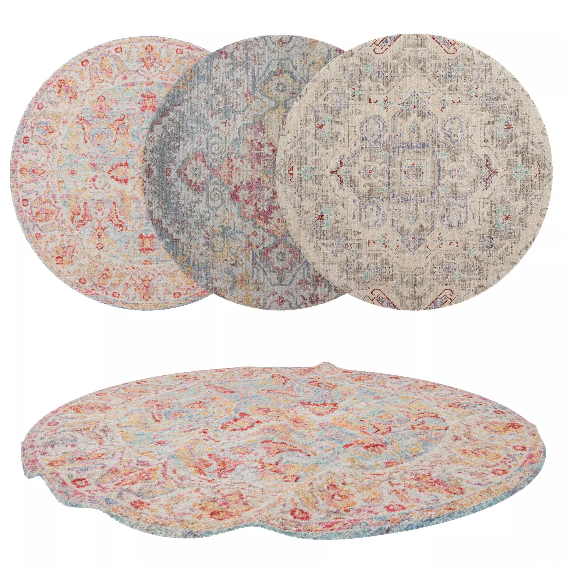 Rugs No 78 Low-poly 3D model