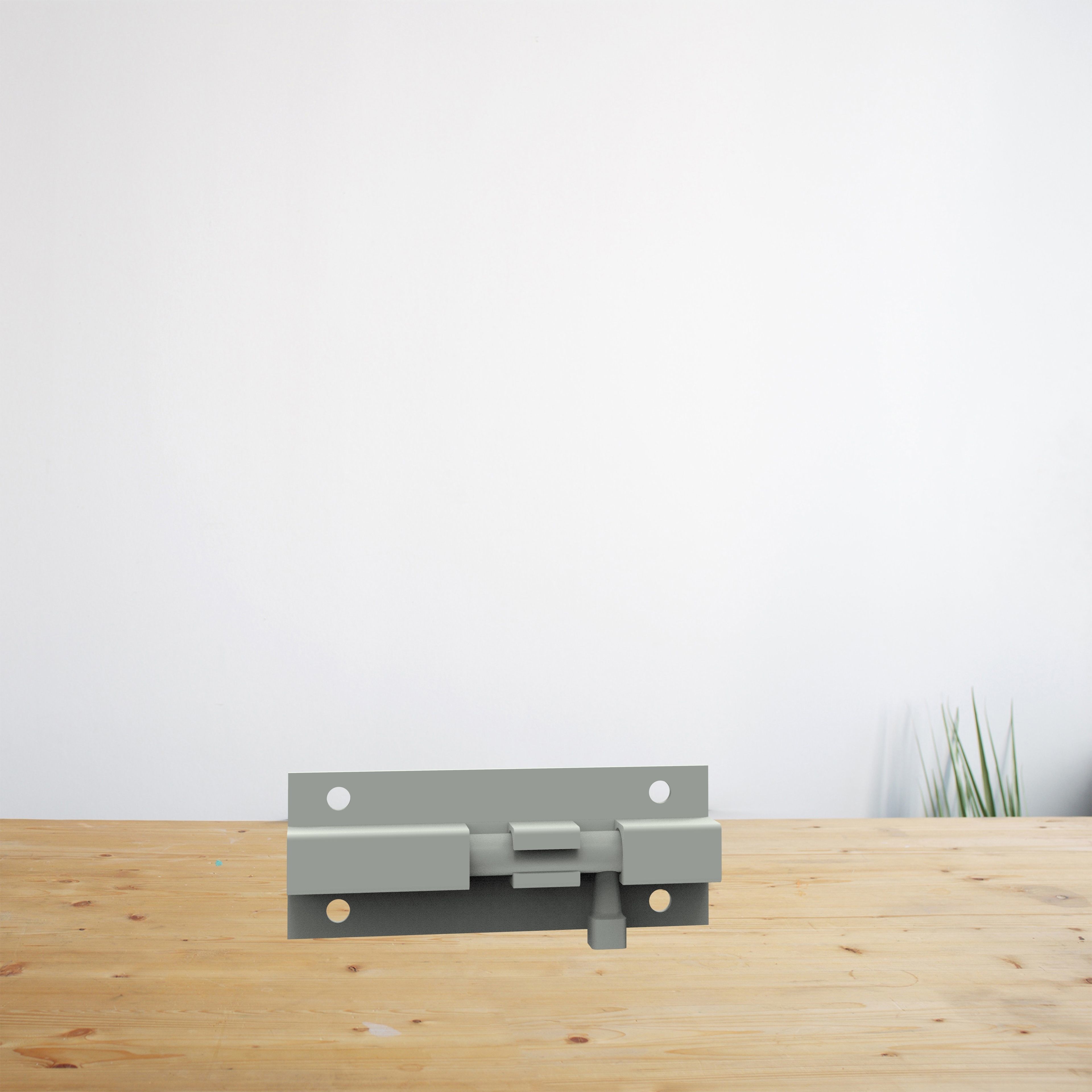 Barrel Bolt 3D model_5