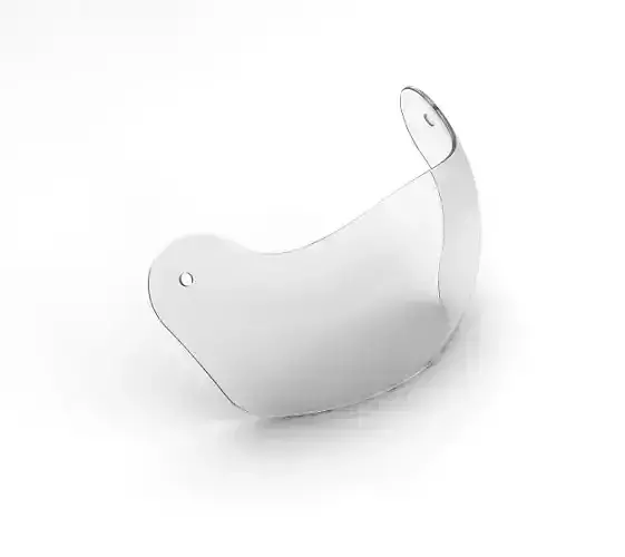 Helmet Glass Visor 3D print model