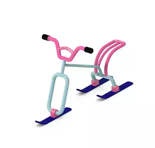 Skating Snow Bike 3D print model