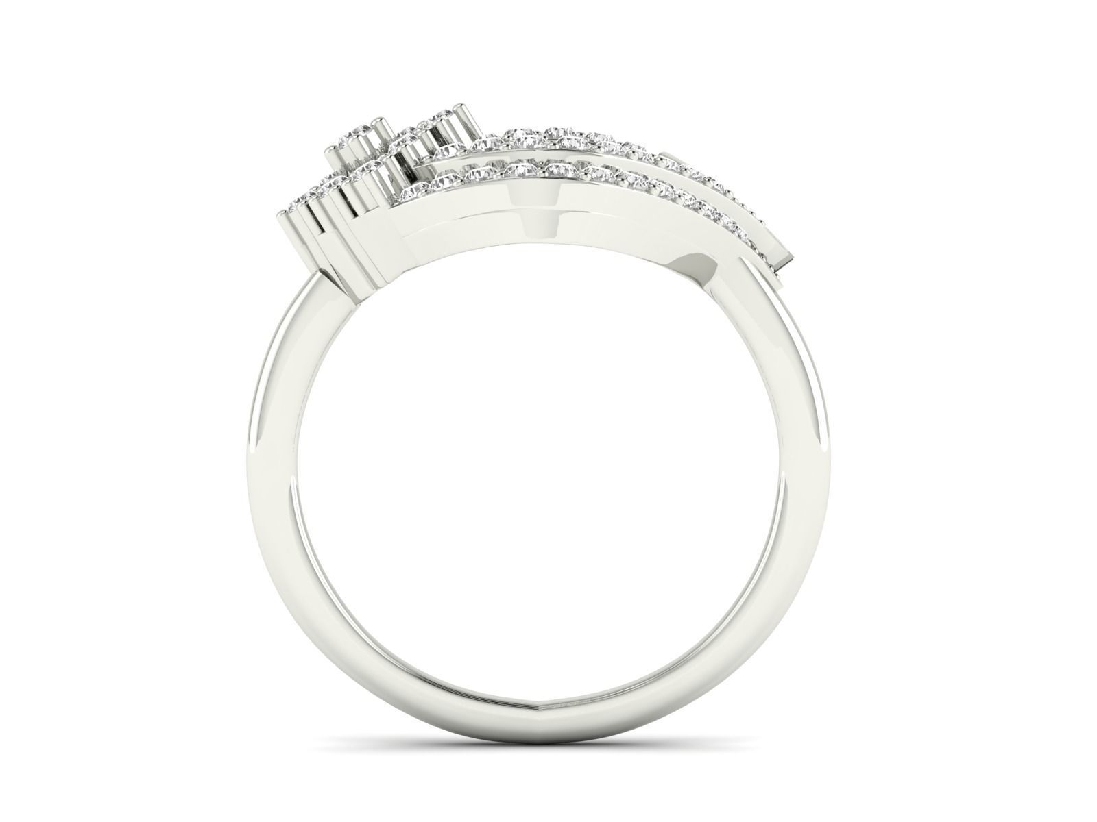 Women Ring 3dm stl render detail 3D print model_11