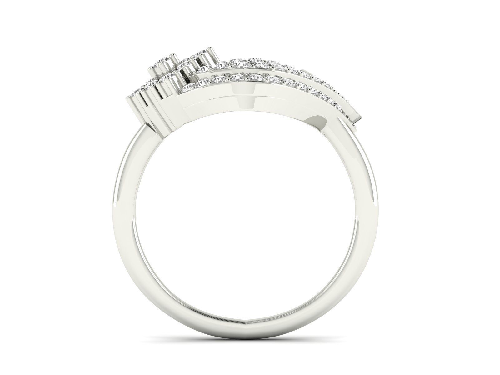 Women Ring 3dm stl render detail 3D print model_10