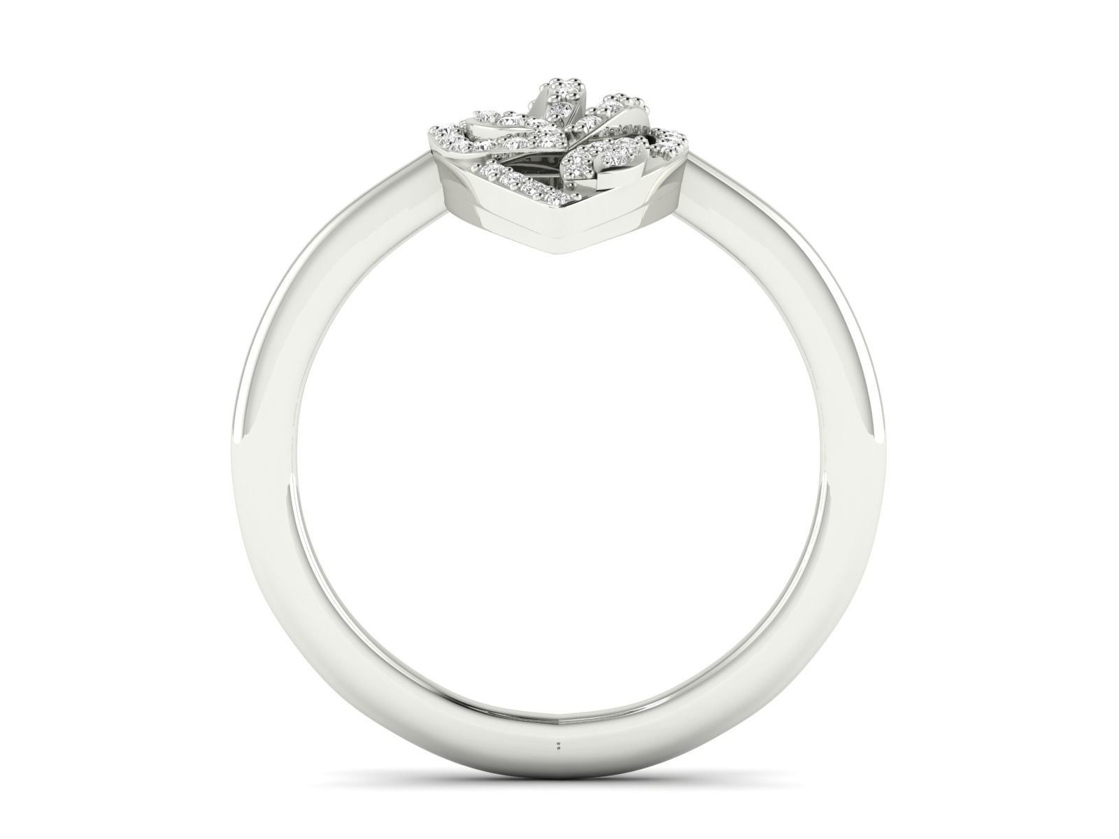 Women Ring 3dm stl render detail 3D print model_12