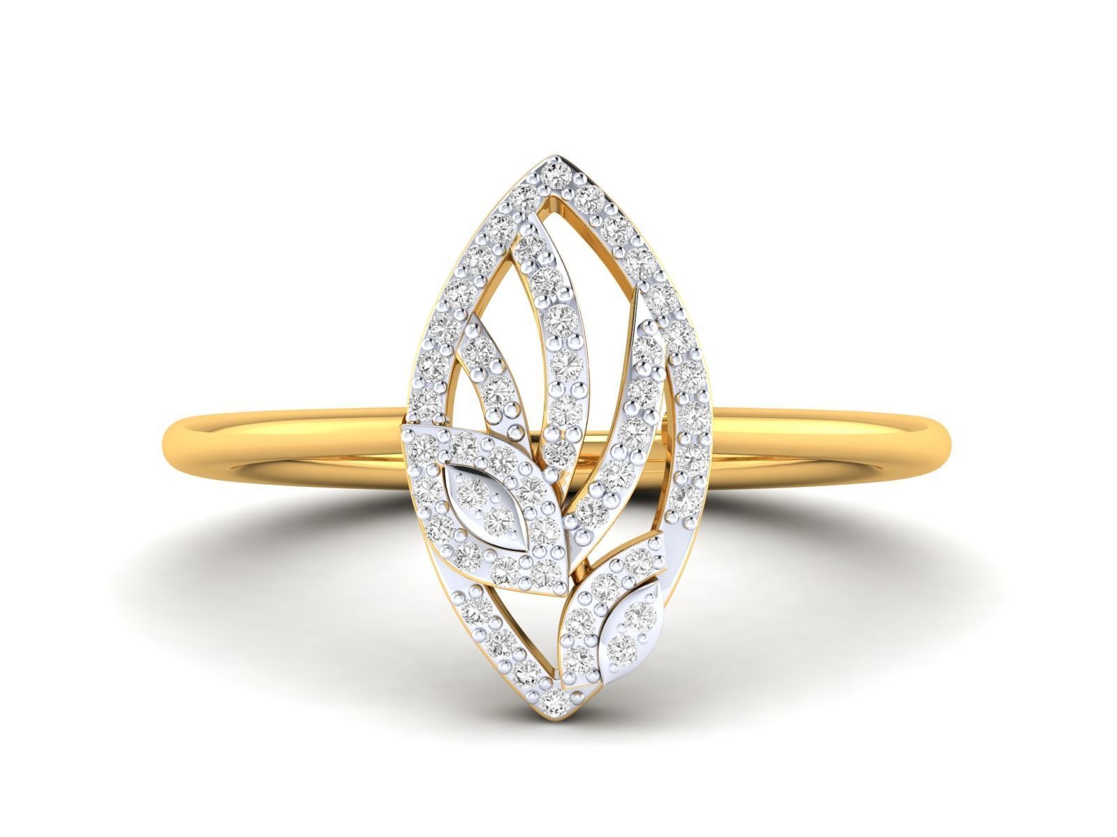 Women Ring 3dm stl render detail 3D print model_24