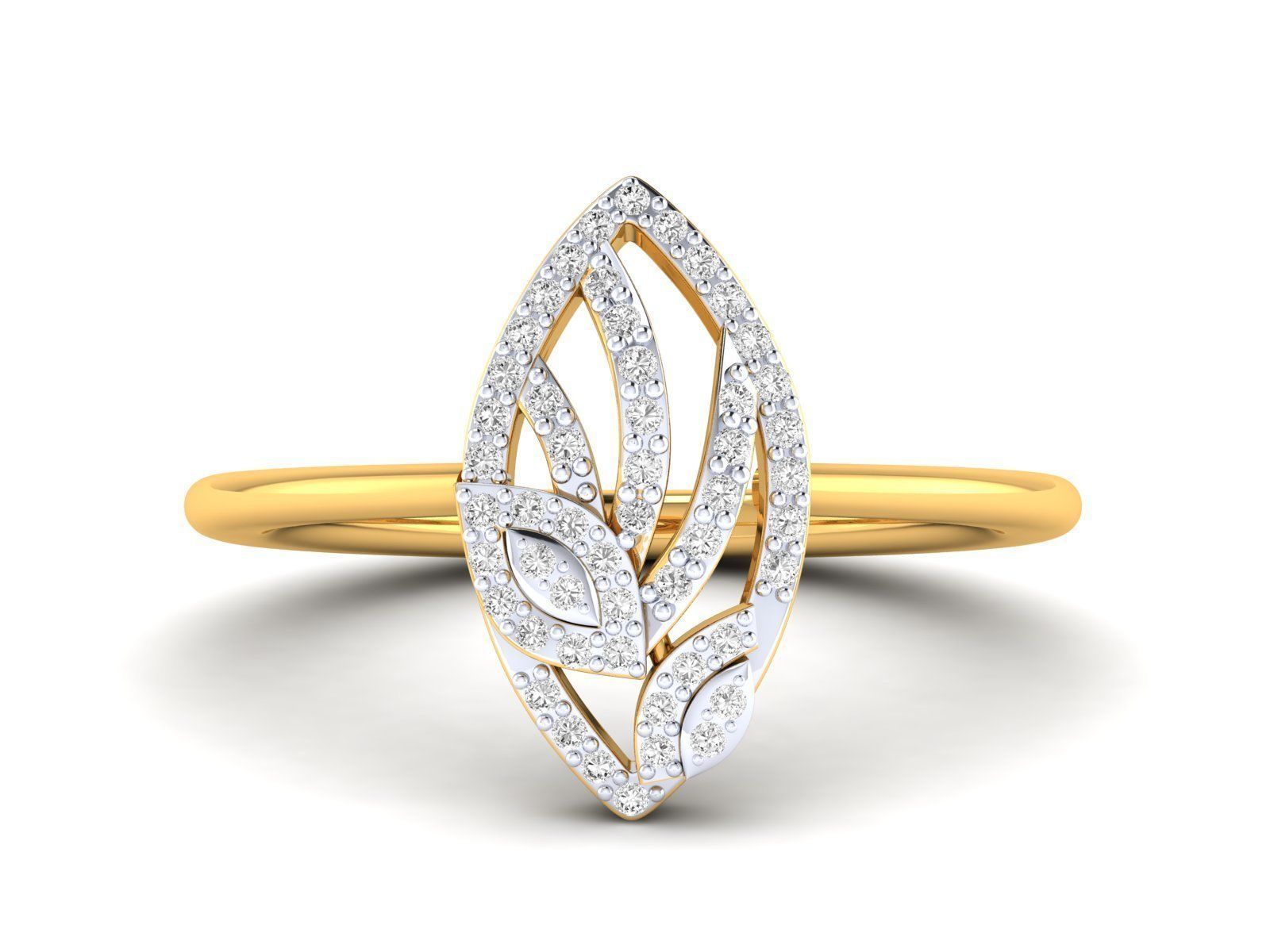 Women Ring 3dm stl render detail 3D print model_23
