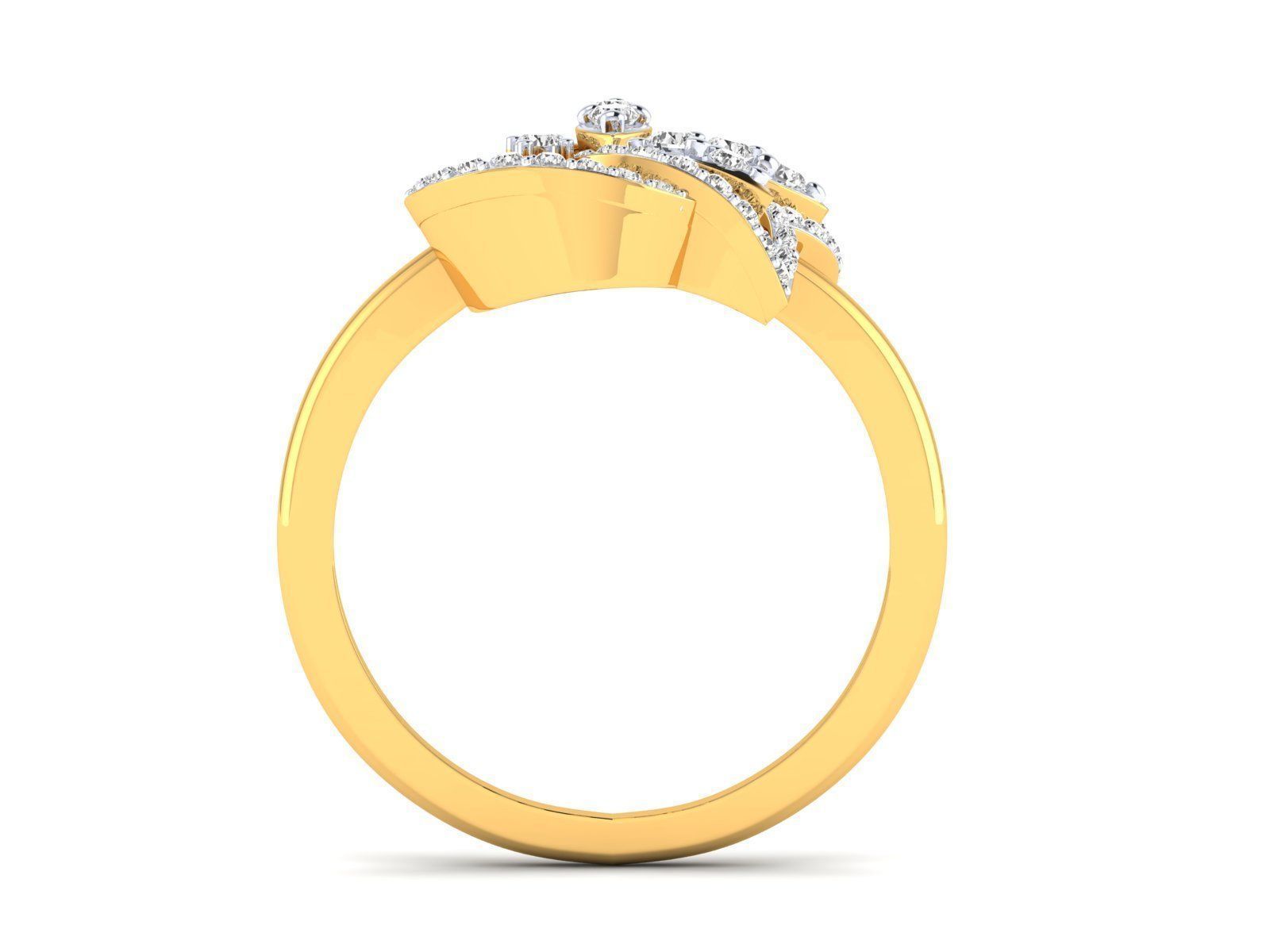 Women Ring 3dm stl render detail 3D print model_18