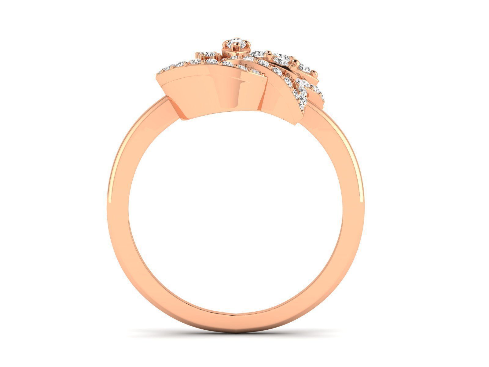 Women Ring 3dm stl render detail 3D print model_3